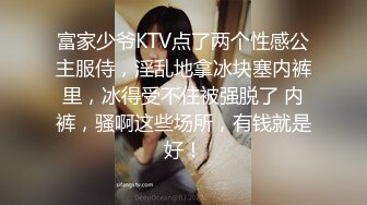 富家少爷KTV点了两个性感公主服侍，淫乱地拿冰块塞内裤里，冰得受不住被强脱了 内裤，骚啊这些场所，有钱就是好！